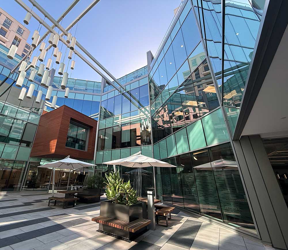 Glass Office Buildings